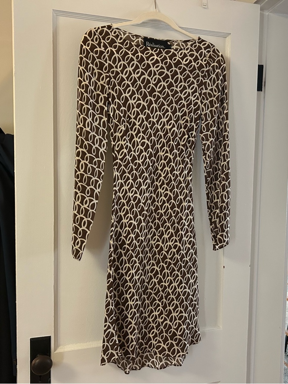 Realisation Par The Rainey Dress in Landline, Size Small